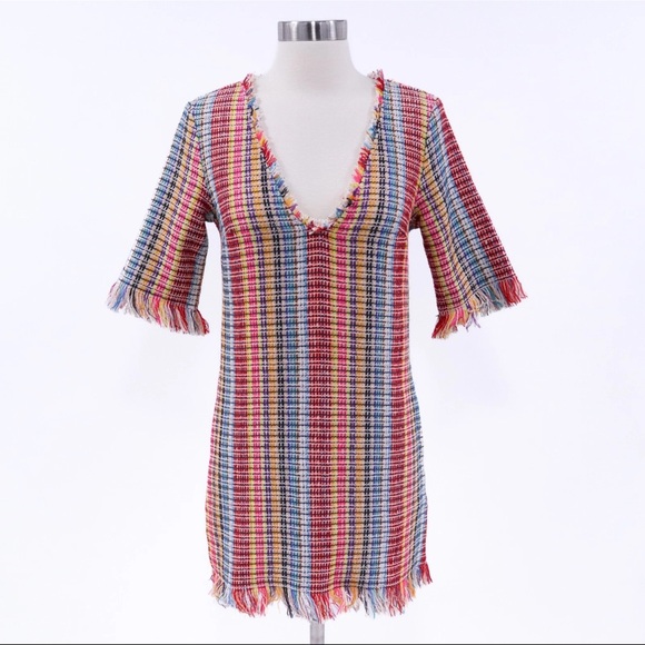 House of Harlow 1960 Dresses & Skirts - House of Harlow 1960 Colorful Striped Mini Dress